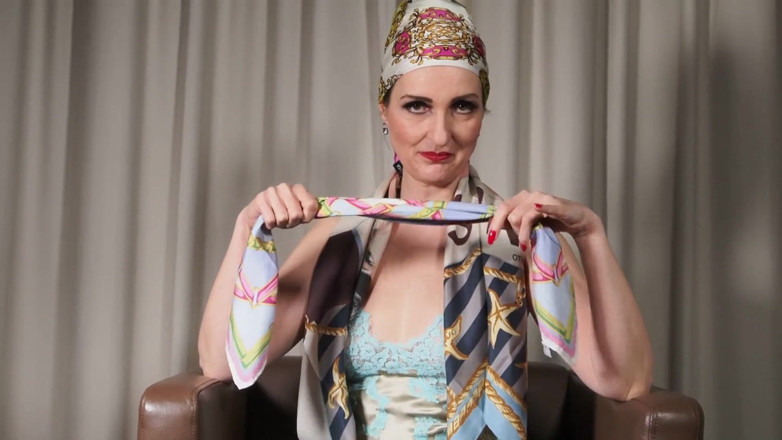 Lady Victoria Valente: Horny silk scarf instructions for you