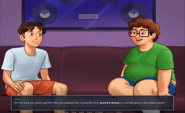 Cartoon Play: Summertime saga parte 276 - succhia meglio, cagna, io registro