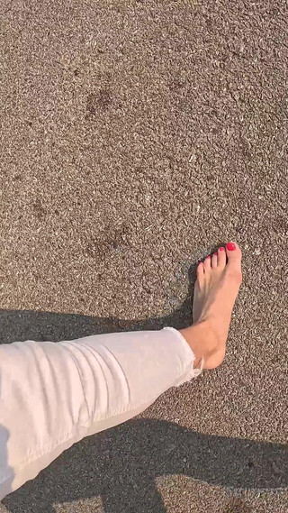 Thumbnail of Wetting Jeans Together on a Barefoot Hike