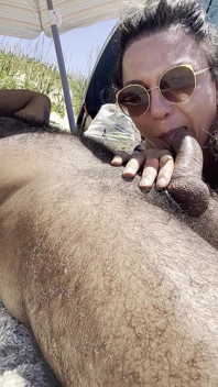 Blowjob on Beach