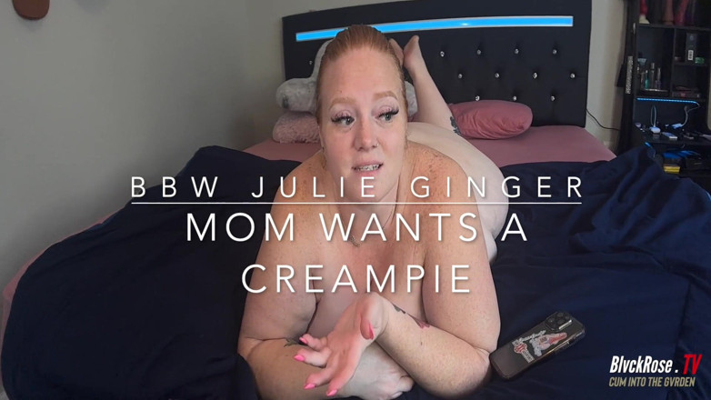 Blvck Rose TV: Julie Ginger Gets Anal Creampie From BBC Step-son