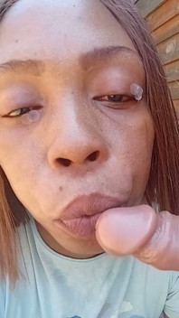 Fetish wajah, lip ferish, hitungan mundur close-up ekstrem sampai muncrat.