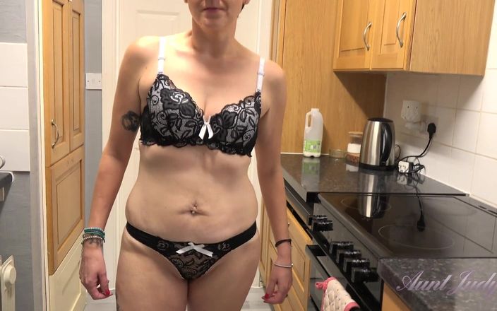 Aunt Judy's: Auntjudys - Your Cute MILF Wife Scarlet Sucks Your Cock in...