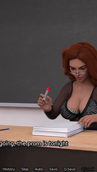 Tante seksi rambut merah dihukum gara-gara menggoda - sexbot #38