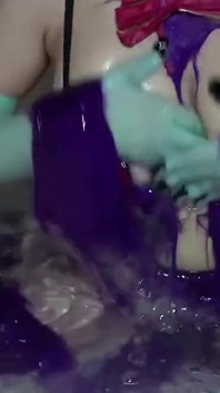J Cup tette slime sega paradiso. Il morbido busto di livello star si scioglie tutto in una sessione di drenaggio beata!