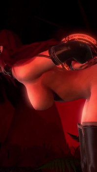 Fata Demon intră într-o capcană cu sex în grup cu sculele magice - porno 3D