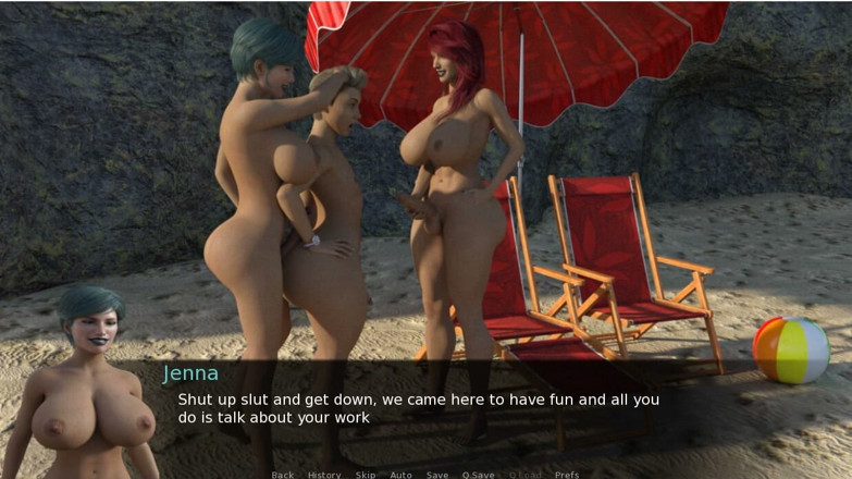 XXX Games Bunk - Trans: Futa Groves - Joc de roluri - Efeminat se fute cu două...