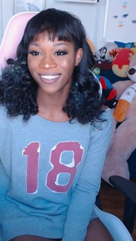 Black Trans Girl Vanniall Unloads Massive Cumshot in Full Webcam Show - Ebony Girldick BBC Masturbation Solo Cumshot