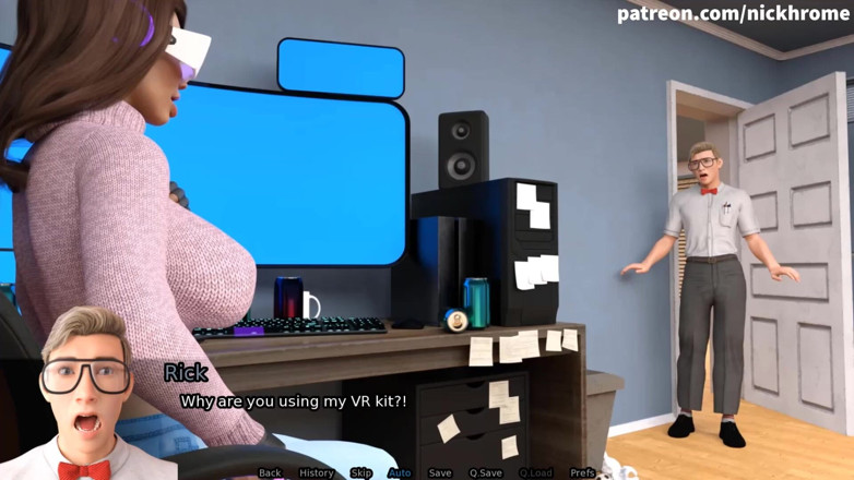 Visual Novels: Sexbot 84 - virtuele of echte lul
