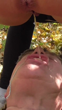 Outdoor Piss Mouth