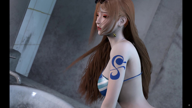 Why fuck so hard: 3D heißes cosplay-modell neckt den alten schwanz, um ihre muschi...