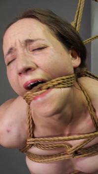 Slave Mila Made to Cum Over and Over in Intense Bondage Suspension (1080p)