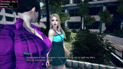 Johannes Gaming: Yuri University #2 - rose认识了更多的女人，并获得了偷窥她们的许可