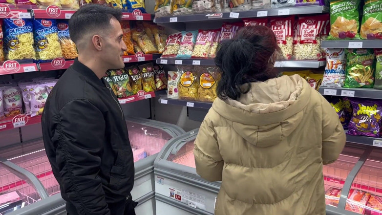 GiovanniXL: The Girl at the Supermarket Grabs My Dick and Ends...