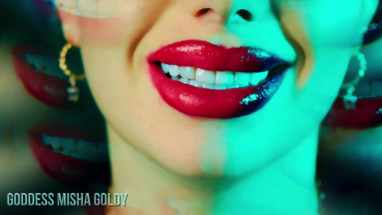 Goddess Misha Goldy: Hipnomizujący portfel drenujący! Moje usta są własnością ciebie i twojego...