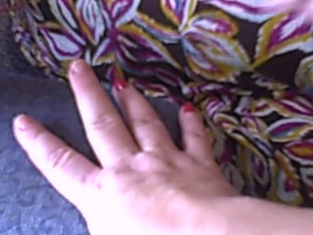 BBW nurse Vicki adventures with friends: Apply hand lotion and red nail polish for you