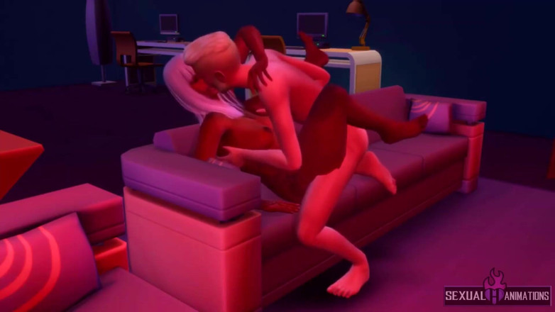 Sexual Hot Animations: Šukám ebenovou děvku s velkým zadkem! - Sexuální sexy animace
