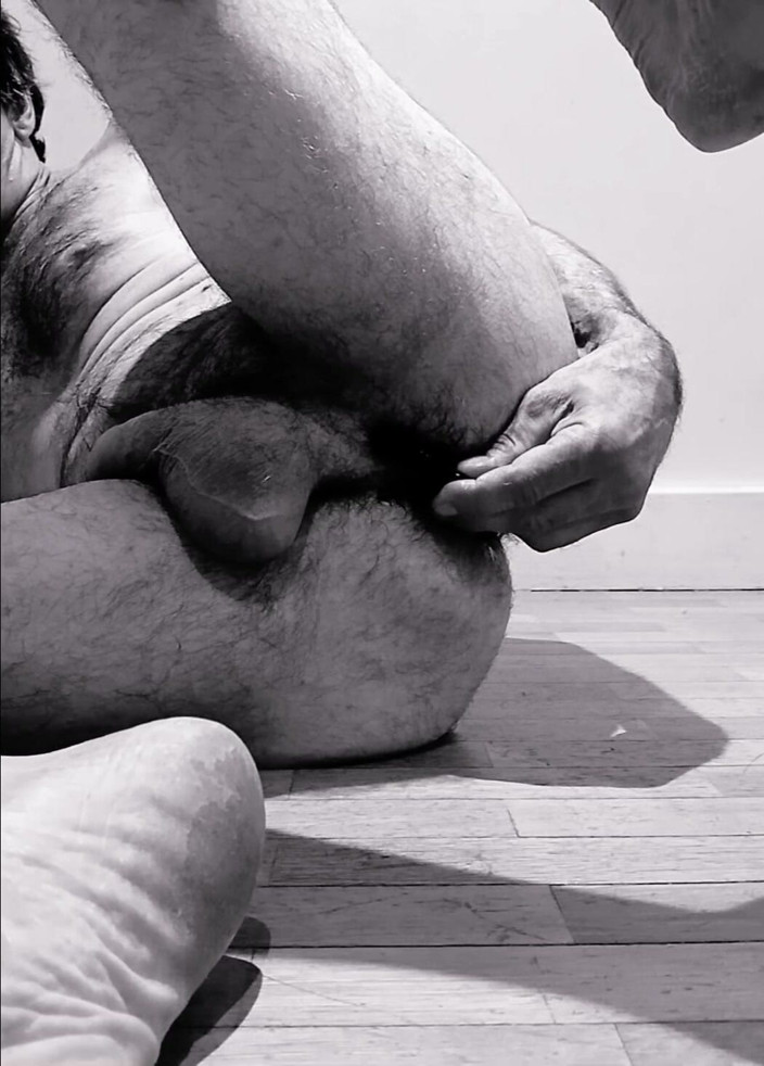 Pft: Primo Piano Dei Miei Piedi E Del Mio Sedere, Nudo...