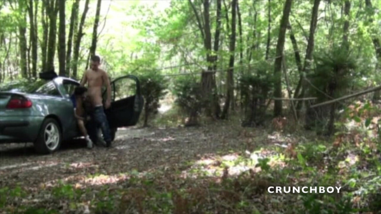 Crunch Boy: Two boys fucking ni exhib cruising forest