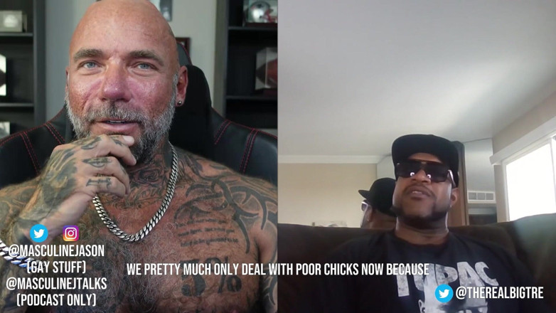 Raw and Uncensored with Masculine Jason: Wyznania gwiazdy porno - the Real Big Tre (odcinek 112)