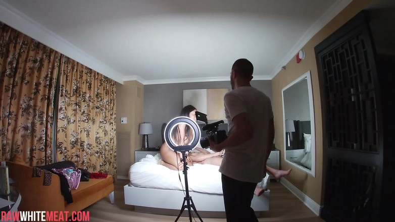 Raw White Meat: White Cock Snatches the Soul of Ebony Super Model Bts