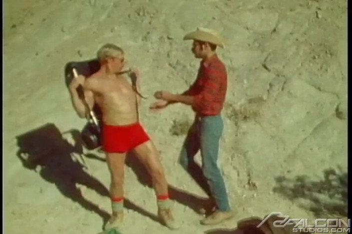 Falcon Studios: Pulling His Truck off to the Side of the Road