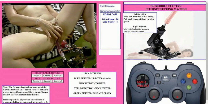Robot Love: Debbie robi niesamowitą internetową maszynę do pieprzenia