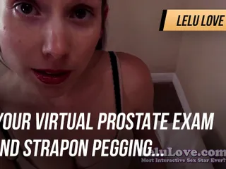 Il tuo esame della prostata virtuale e infilzamento di strapon se riesci a gestirlo ...