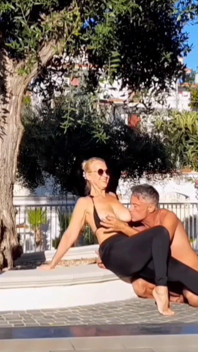 Selena's Yoga Exercises and Outdoor Sex