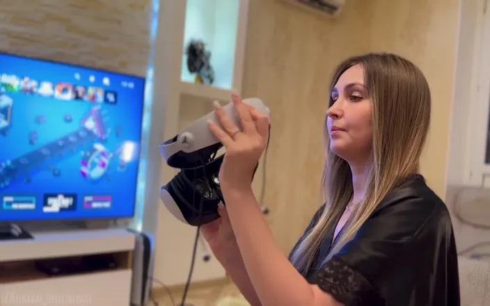 Alina Rai: Stepson Fucks Stepmom While She's in Virtual Reality