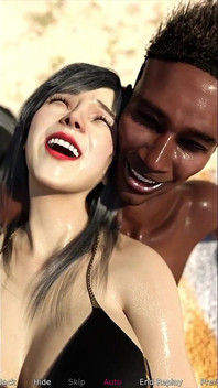 LISA #37a - バイロンとビーチで - ポルノゲーム、3D変態、アダルトゲーム、60 Fpsの