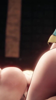 Marcille Donato and Falin Touden Fucks Laios Touden in a Threesome Dungeon Meshi Hentai 3D Animation