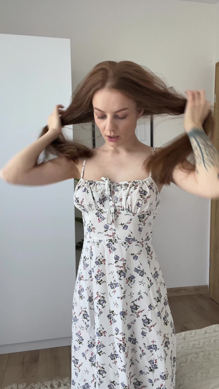 LadyInBad: Shy Redhead Girl with Pigtails Stripes so You Can Show...