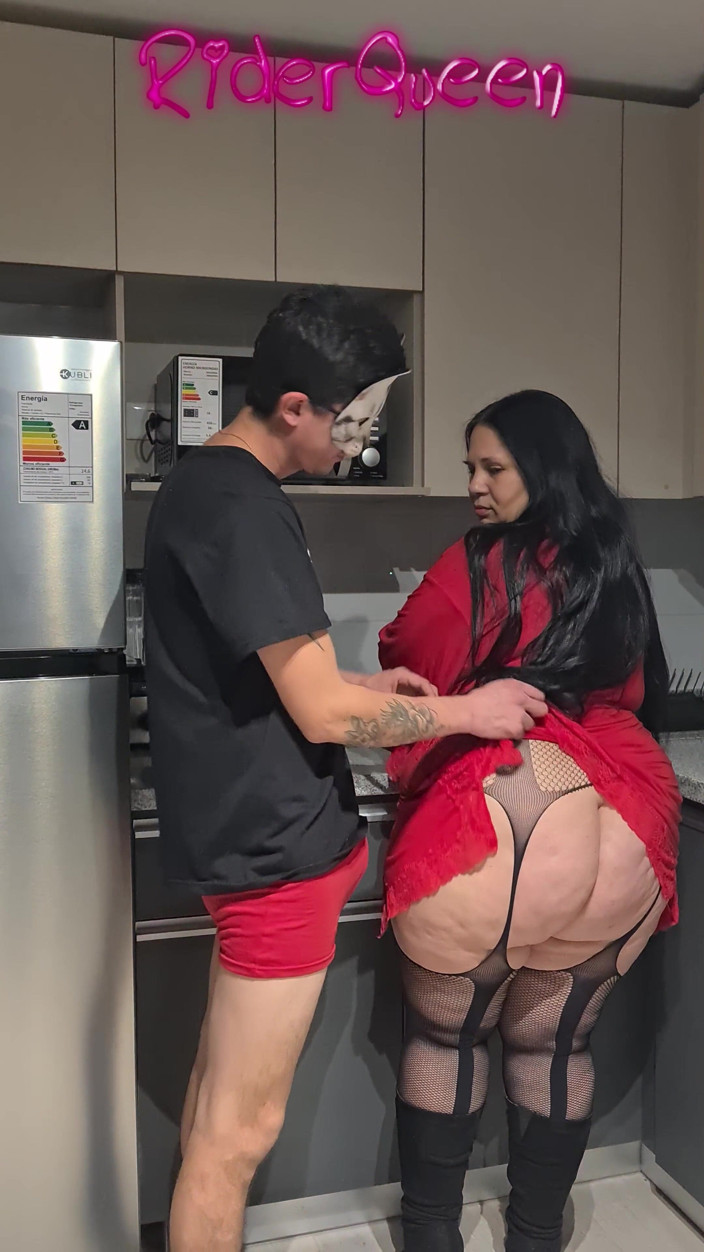 Only Riderqueen BBW Step Mom Latina Alone: Fuking to Riderqueen Big Ass Latina BBW MILF