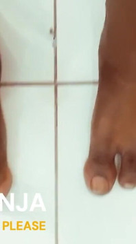 I Film My Feet Jerking off and Stick My Fingers up My Ass