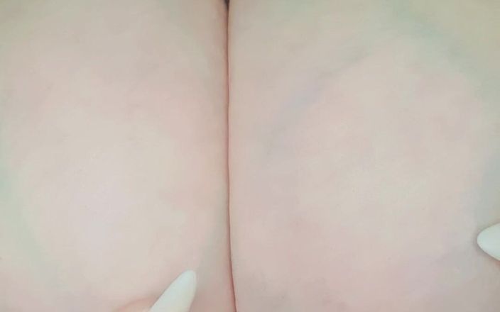 JJ Jewel BBW: 36jj, jeu de seins et grosse bite noire, éjaculation
