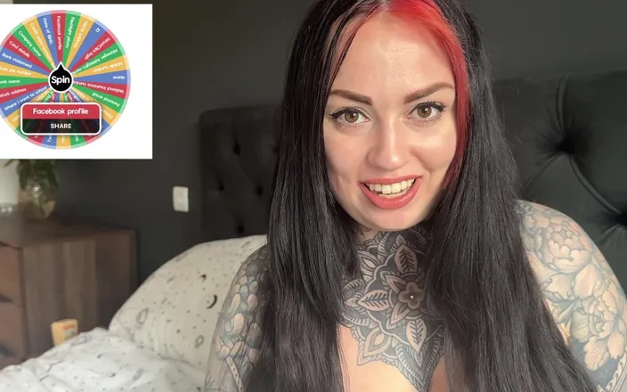 Miss Valentina: Topless Blackmail Information Wheel