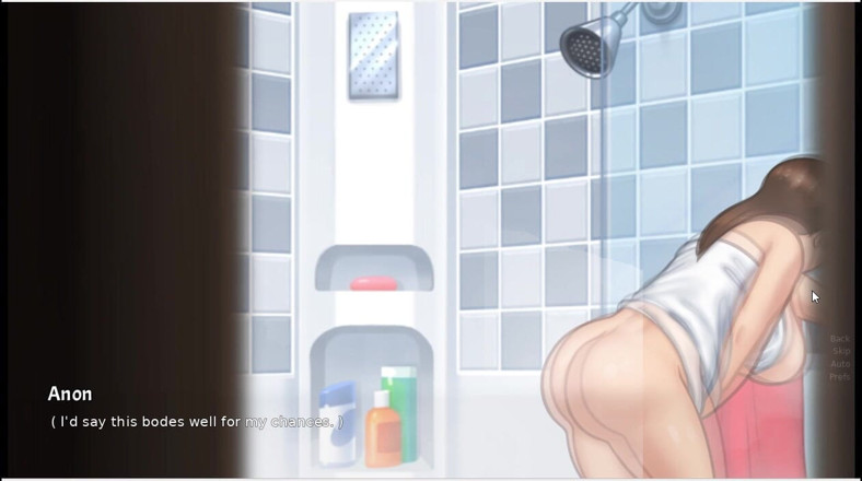 XXX Games Bunk: Summertime saga - debbie 淋浴和乳头滑落