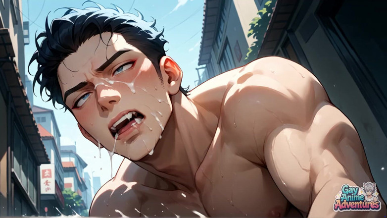 Gay Anime Adventures: 美しいゲイの筋肉質なスタッドたちが都会的なストリートスタイルと最高のXXXポルノを披露するのを見てみましょう!