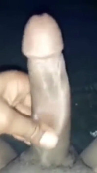 Nata4sex homealone stroking my big hard cock