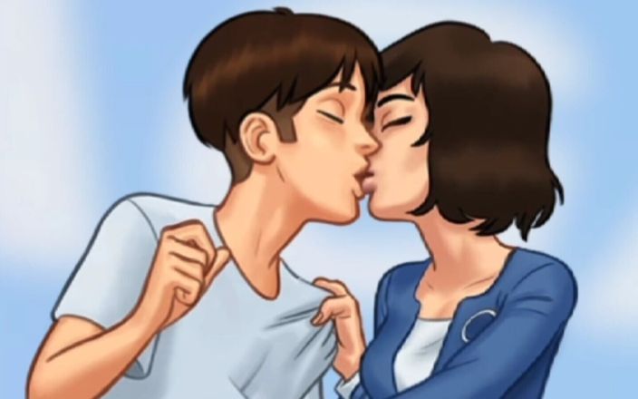 Lana Game plays: Summertime Saga #37 - 키스하다 걸렸어