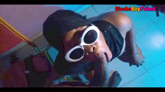 Olosho Boyfriend: Хардкорный секс стоя с Queen Roxy