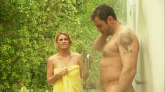 LetsGoEroticOnly: Gagica brunetă cu un cur tatuat este futută în aer liber