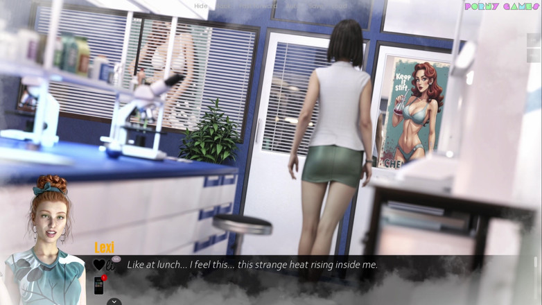 Porny Games: Coeur de Cochon tarafından Jason Coming of Age - laboratuvarda oral...