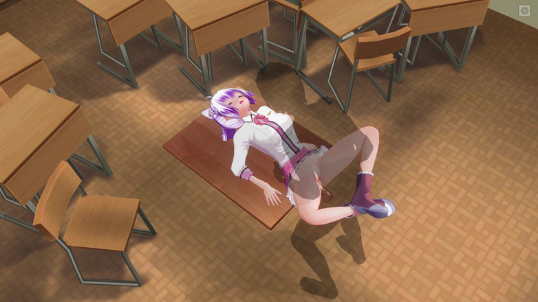 H3DC: 3D HENTAI Collegegirl fucked in the ass on the table