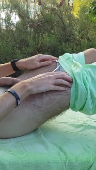 Peace, Quiet and a Huge Cum Fountain for a Horny 18 Years Old Virgin Boy