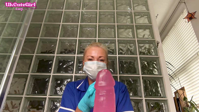 UKCuteGirl Lucy Lauren: Clinical Semen Collection with a Very Naughty Nurse