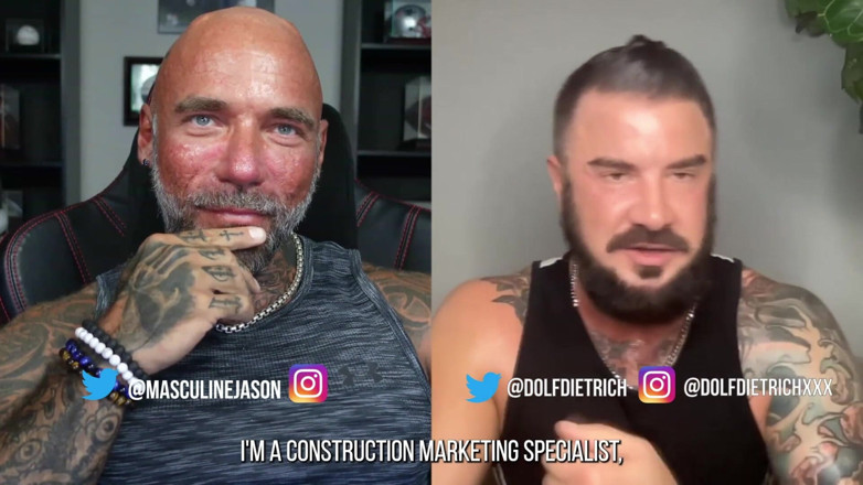 Raw and Uncensored with Masculine Jason: Porn Star Confessions - Dolf Dietrich (episode 47)