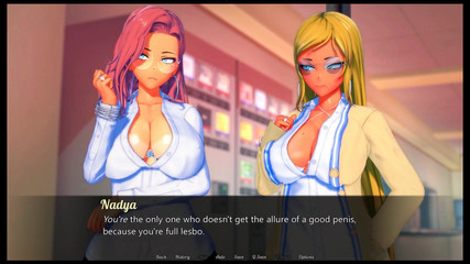 Cum in Futa: Futa's World of Ntr Futanari Hentai lagi asik main game...