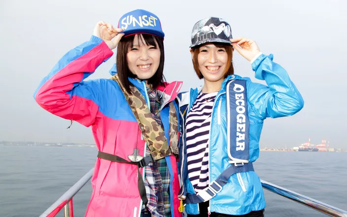 Go Sushi: Japanese Game Show Fucking Girls in Car and Boat